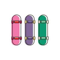 skate board vector