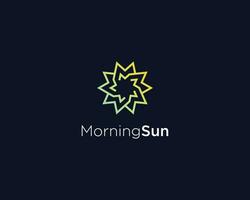 M sun logo vector