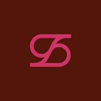 letter S liquid logo. water initial S logo vector