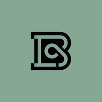 modern initial letter B and number 9 monogram logo vector