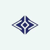 abstract modern code programming development logo vector