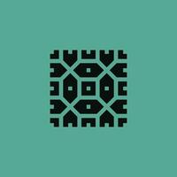 simple and modern microchip technology component vector