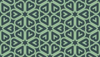 abstract elegant green nature seamless pattern vector