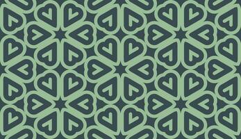 abstract elegant green nature seamless pattern vector