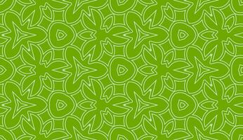 abstract natural light green lines seamless pattern vector