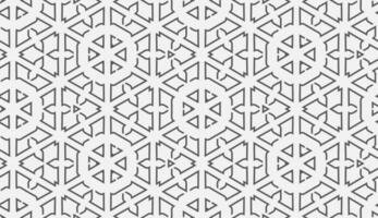 abstract luxury grey line shape white background seamless pattern vector