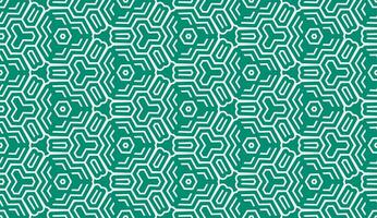 abstract polygonal green lines seamless pattern vector