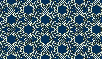 abstract geometric yellow or gold seamless pattern vector