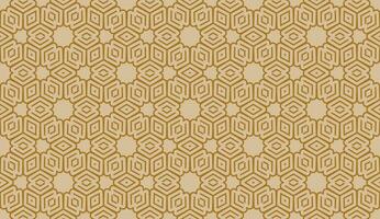 abstract elegant brown gold lines seamless pattern vector