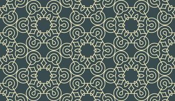 abstract geometric cream lines and grey seamless pattern vector