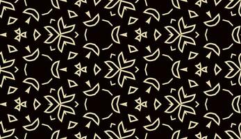 abstract random lines brown seamless pattern vector