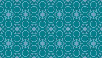 abstract blue circle lines seamless pattern vector