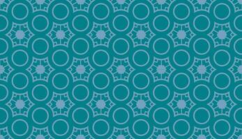 abstract blue circle lines seamless pattern vector