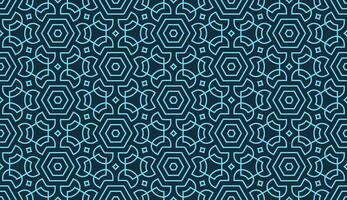 abstract futuristic blue lines technology seamless pattern vector