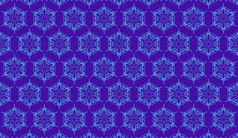 abstract luxury elegant blue and purple floral seamless pattern vector