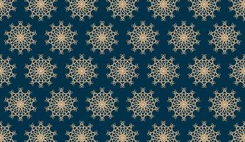 abstract luxury elegant cream and navy blue floral seamless pattern vector