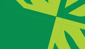 simple and modern green abstract flat banner background vector