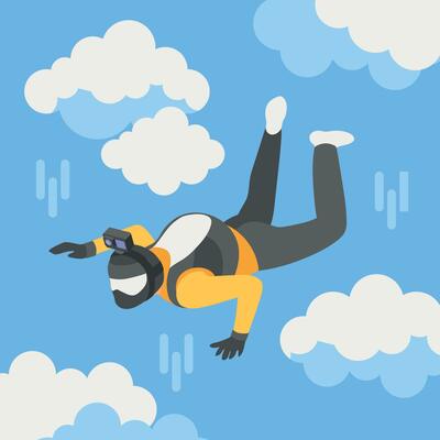 Action Camera Isometric Illustration