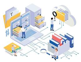 Documents Processing Composition vector