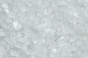 Salt background . Top view . photo