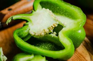 Fresh sweet pepper . photo