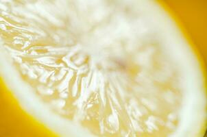 Fresco limones macro. foto