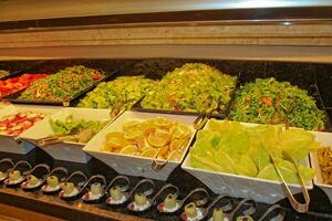 food served in the hotel's elegant all inclusive self-service restaurant photo