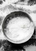 Wheat flour sieve. photo
