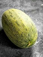 Ripe fresh melon. photo