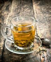 Aromatic Indian tea. photo