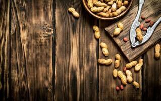 Peanuts in a bowl photo