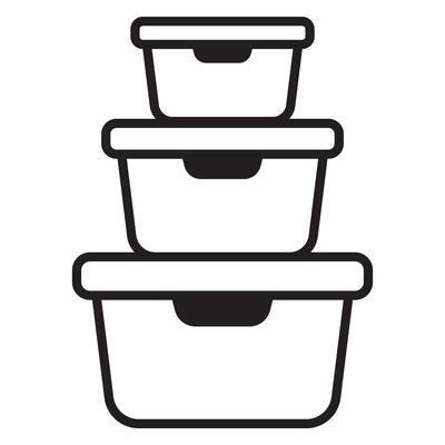 Styrofoam Lunch Box Icon 10823027 Vector Art at Vecteezy