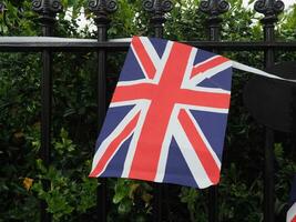 bandera union jack del reino unido foto