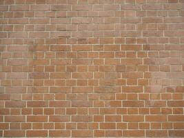 industrial style red brick wall background photo