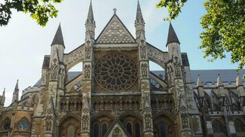 La iglesia de la abadía de Westminster en Londres foto