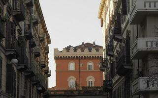 caserma cernaia mosquetones cuartel en Turín foto