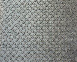 industrial style Grey steel diamond plate background photo