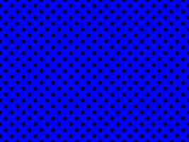 black polka dots over blue background photo