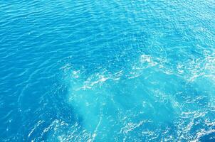 Water background. Mediterranean sea. Clear water. photo