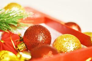 Christmas decoration. Free space for text photo