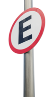 Parking permitted sign. 3d render png
