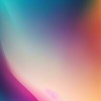 Abstract background with beautiful colors, AI generated. photo