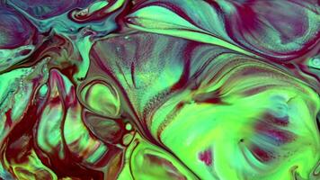 Abstract Colorful Invert Paint Exploding Spreads And Texture video