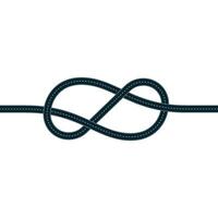 road knot line border vector