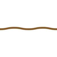 brown wavy line rope vector