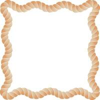 rope Squiggle frame vector