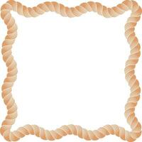 rope Squiggle frame vector