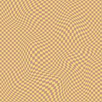 Collection of retro checkerboard backgrounds featuring vivid hues. A groovy and psychedelic chessboard backdrop inspired by the 60s and 70s. vector
