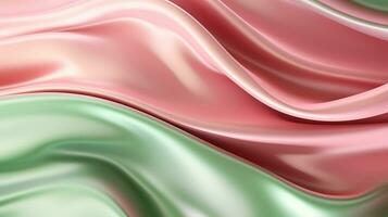 Abstract Sage Green And Blush Background  AI Generated photo