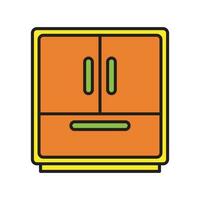 Refrigerator icon vector design templates